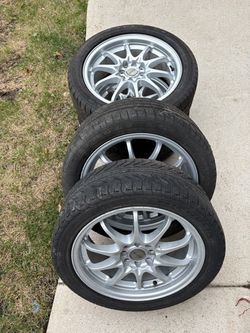 17’ 4 lug wheels 4x100 & 4x114.3