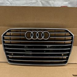 2016-2018 AUDI A6 FRONT MAIN GRILLE 4G0853651AG OEM 16 17 18