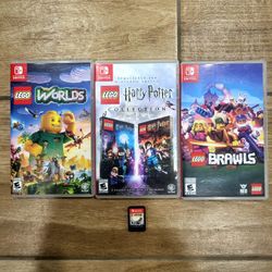 LEGO Nintedo Switch/OLED/Lite Video Games Lot/Bundle/Combo (4) 