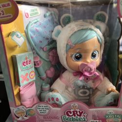 CRY BABY DOLL KRISTAL (NEW)