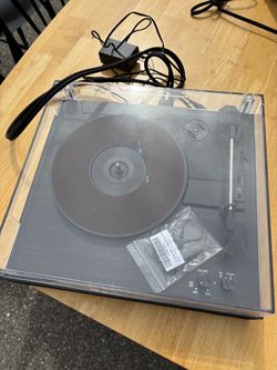 Record player with Bluetooth grey