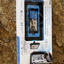 Type s solar-powered wireless backup camera