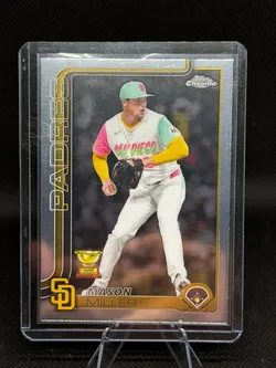 Mason Miller 2025 Topps Chrome Base Card