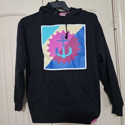 Vintage Pink Dolphin Hoodie Sweatshirt 