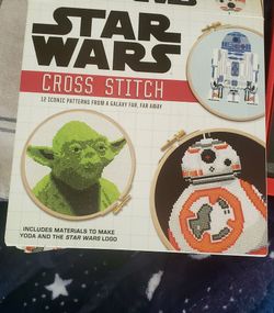 Star wars cross stitch kit 12 designs