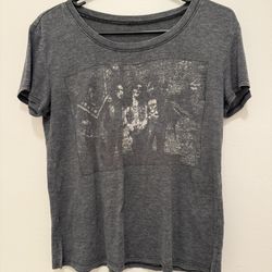 Vintage Band Kiss T-shirt Women’s Xtra Small Gray Rock