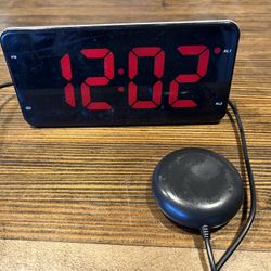 Loud Bed Shaking Alarm