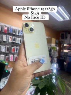 Unlocked - iPhone 15 128 Gb with a Face ID Issue