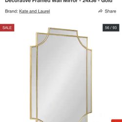 New Gold Mirror 