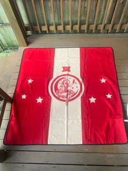 Vintage Miller High Life Picnic Blanket 70” x 70” - Brand New