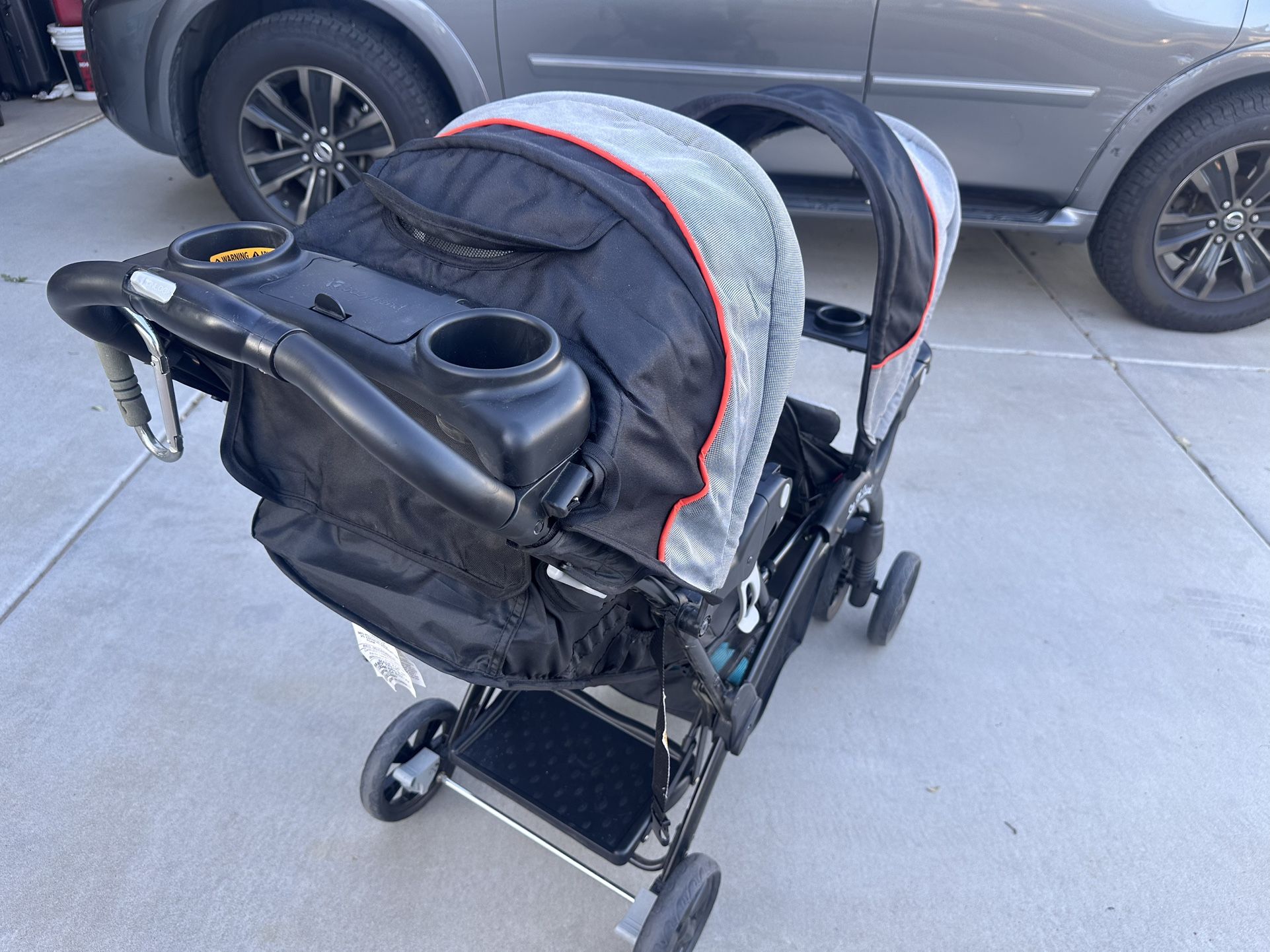 2 Seat Stroller 