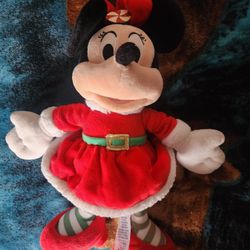 Minnie Mouse Christmas plush toy