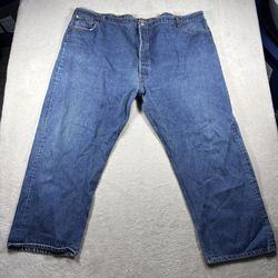 Vintage Levi’s 501xx Men’s Size 52x30 Blue 90s Made In USA Big In Tall #2021