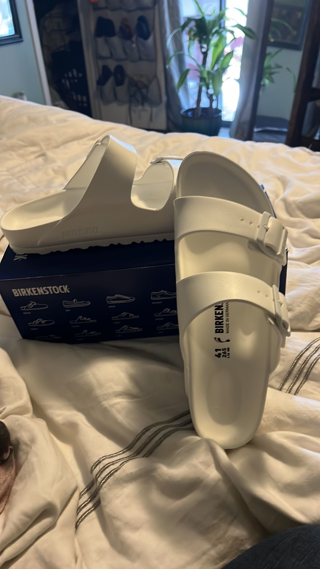 Birkenstock Foam Sandals White