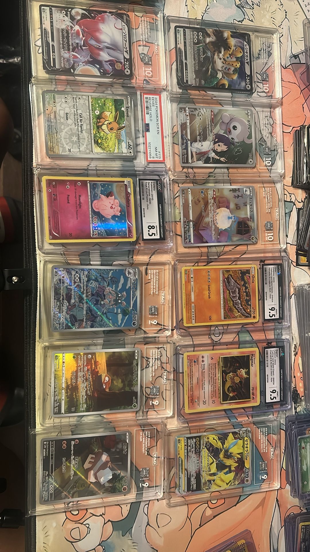 Pokemon Graded Cards Lot