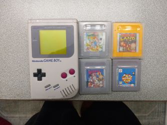 Original Nintendo Gameboy with games