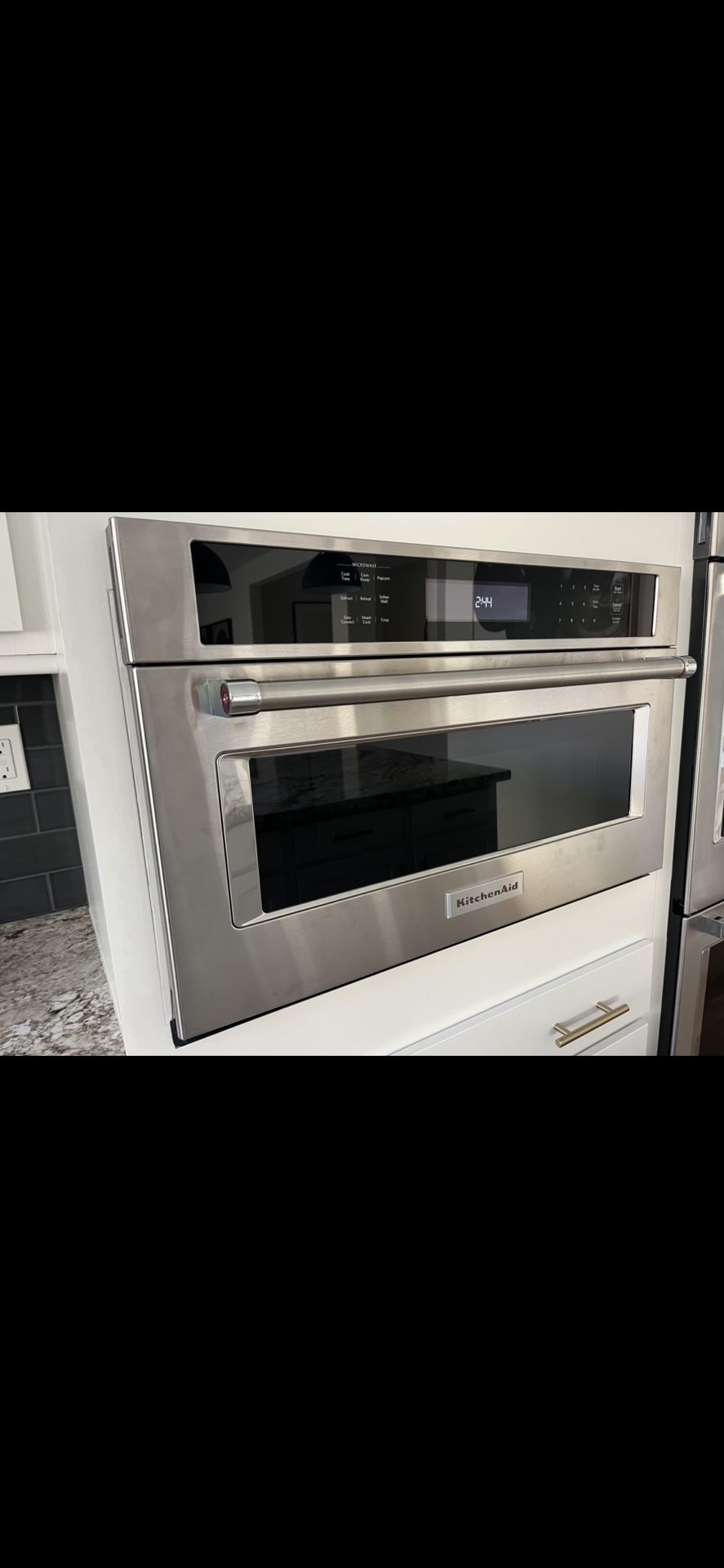 Kitchen aid microwave