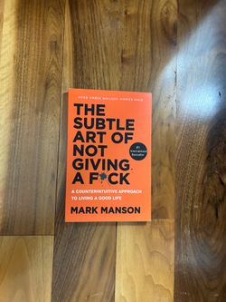 The Subtle Art of Not Giving a F*ck