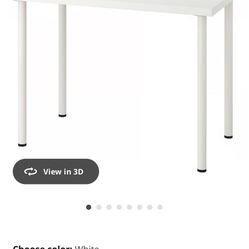 Linnmon IKEA Table Top And Two Legs 