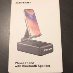 Phone Stand With Bluetooth Speaker