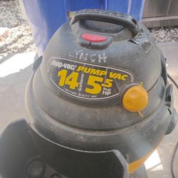 Shop-vac 14 Gallon wet/Dry Pump Vacuum 