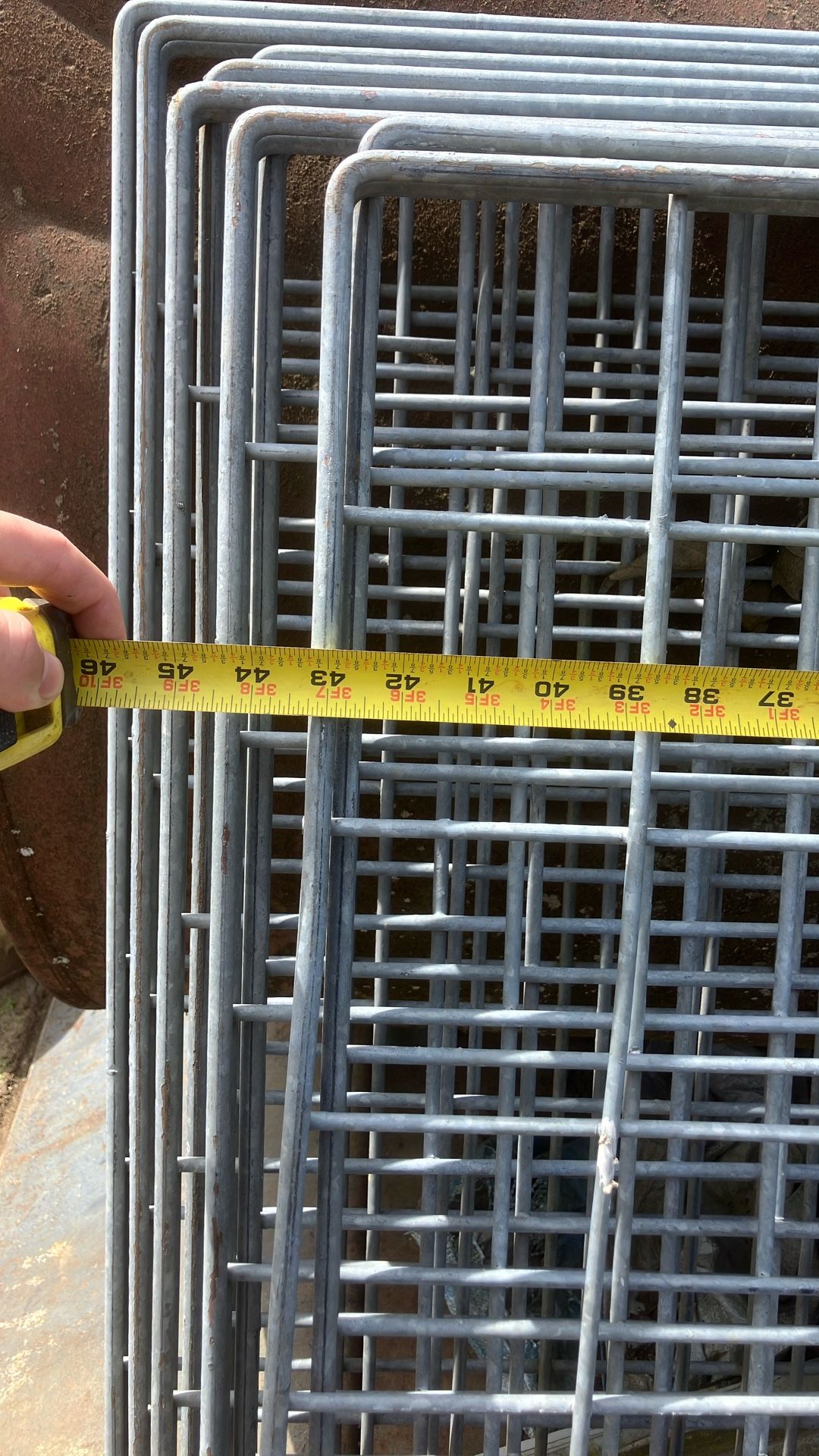Galvanized Steel Racking Squares