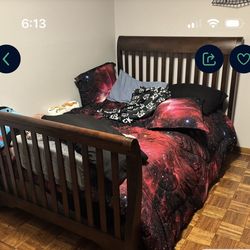 Full Size Bed Frame And Box Spring