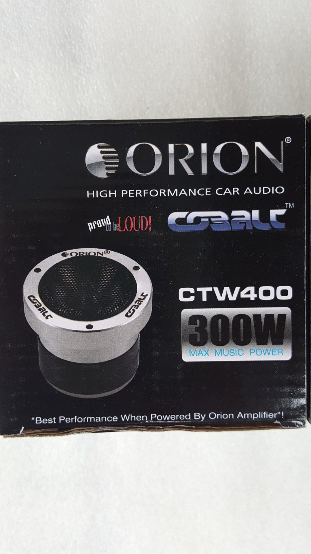 Orion Cobalt CTW400 3.5" 75W RMS Pro Audio Horn Tweeters 300W Max (PAIR)
