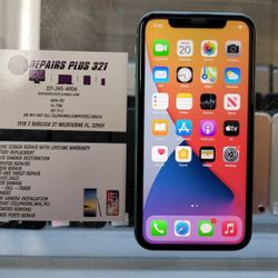 Unlocked Green iPhone 11 256gb