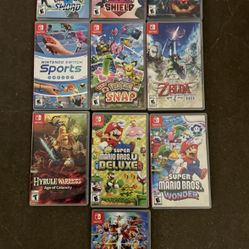 $40 EACH Nintendo Switch Games Zelda Mario Pokémon 