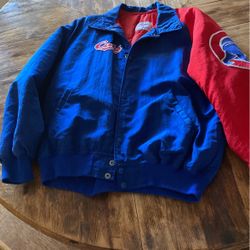 Mens 1990 Diamond Cubs Starter Jacket