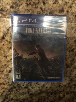 PS4 Final Fantasy XV day one edition never opened.