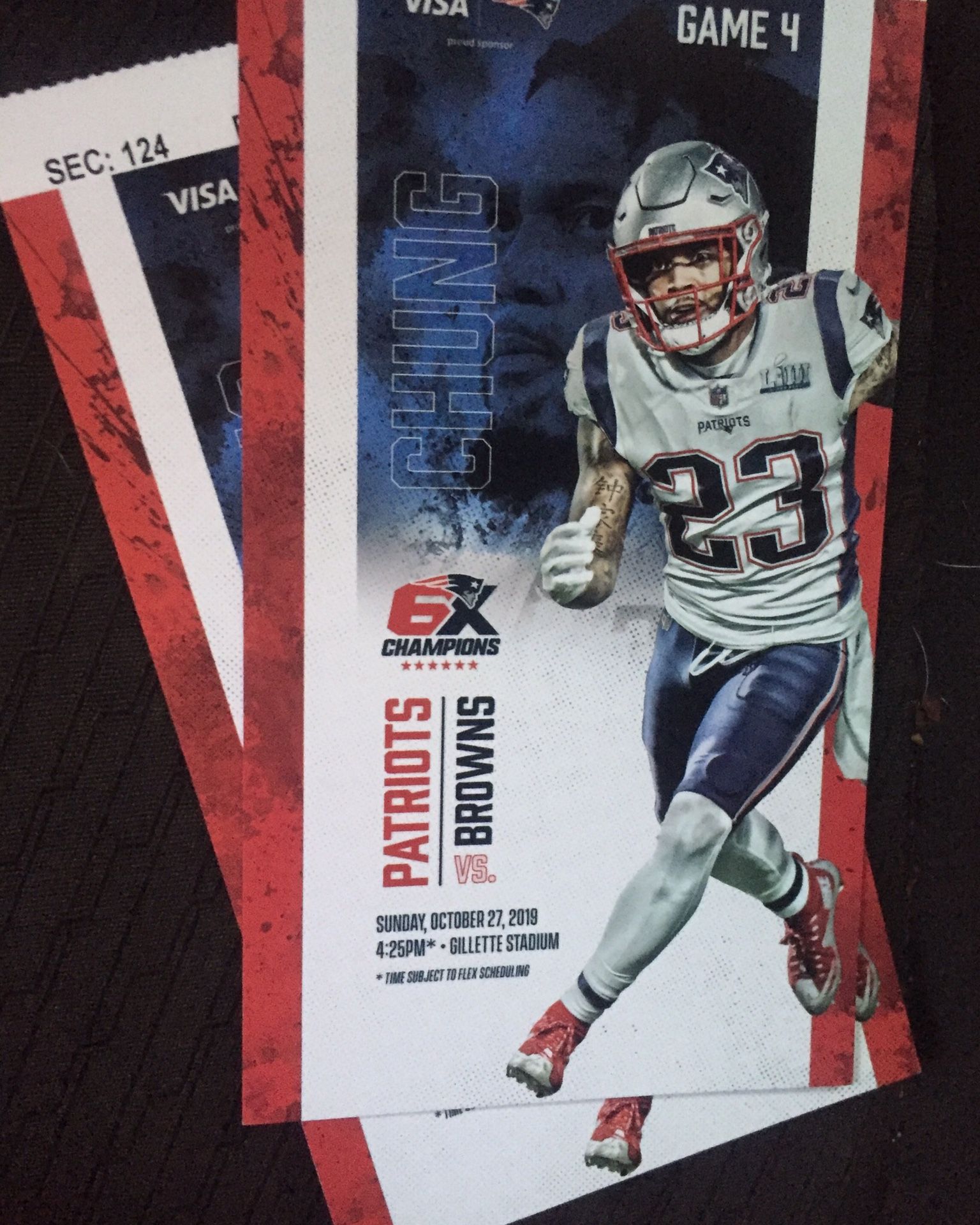 Pats vs Browns