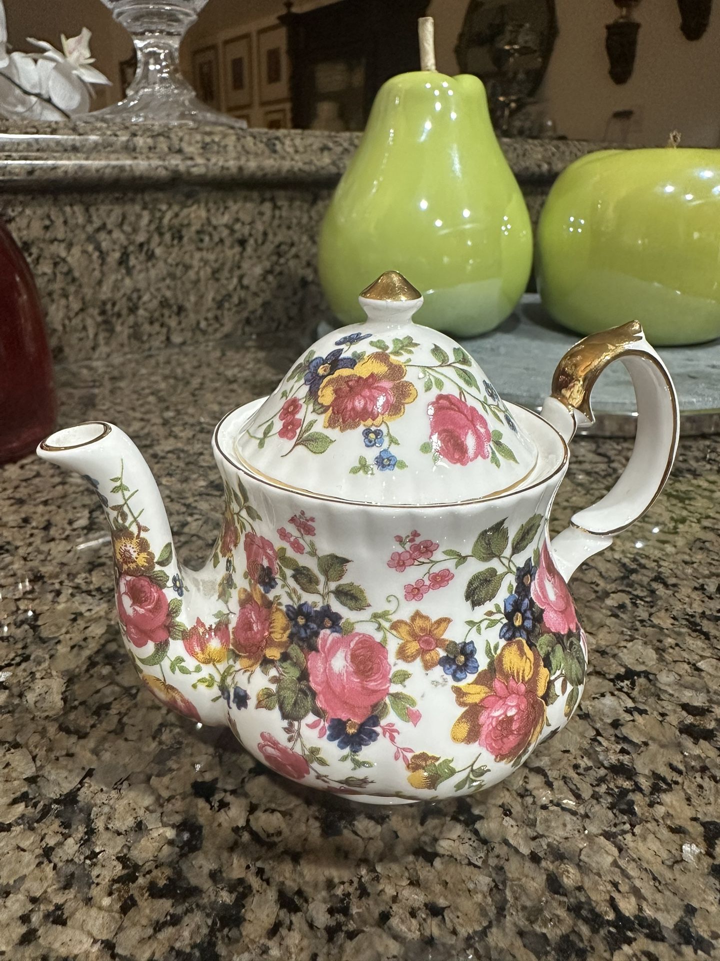 Small Porcelain Tea Pot
