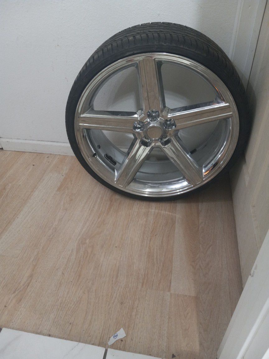Brand New Iroc 24inch Tires &Rims Never Been Used 