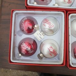 Coca Cola Ornaments 
