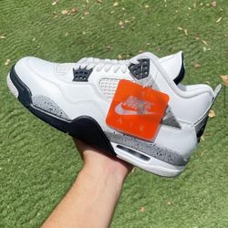Jordan 4 Retro “White Cement” ❗️PRICES VARY BY SIZE❗️ (SEE DESCRIPTION)