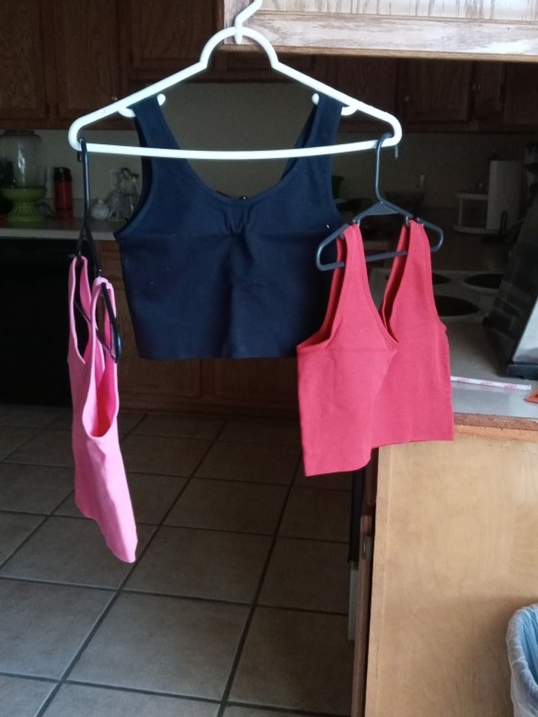 M Size Woman's Yoga Bra (×3)