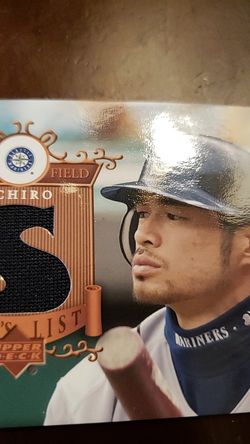 Ichiro game used card