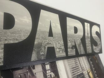 Paris Canvas Poster