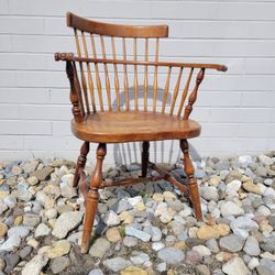 Stickley Windsor Style Barrel Armchair


