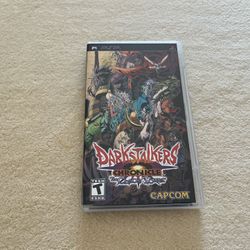 Darkstalkers Chronicle The Chaos Tower Playstation Portable PSP Complete CIB