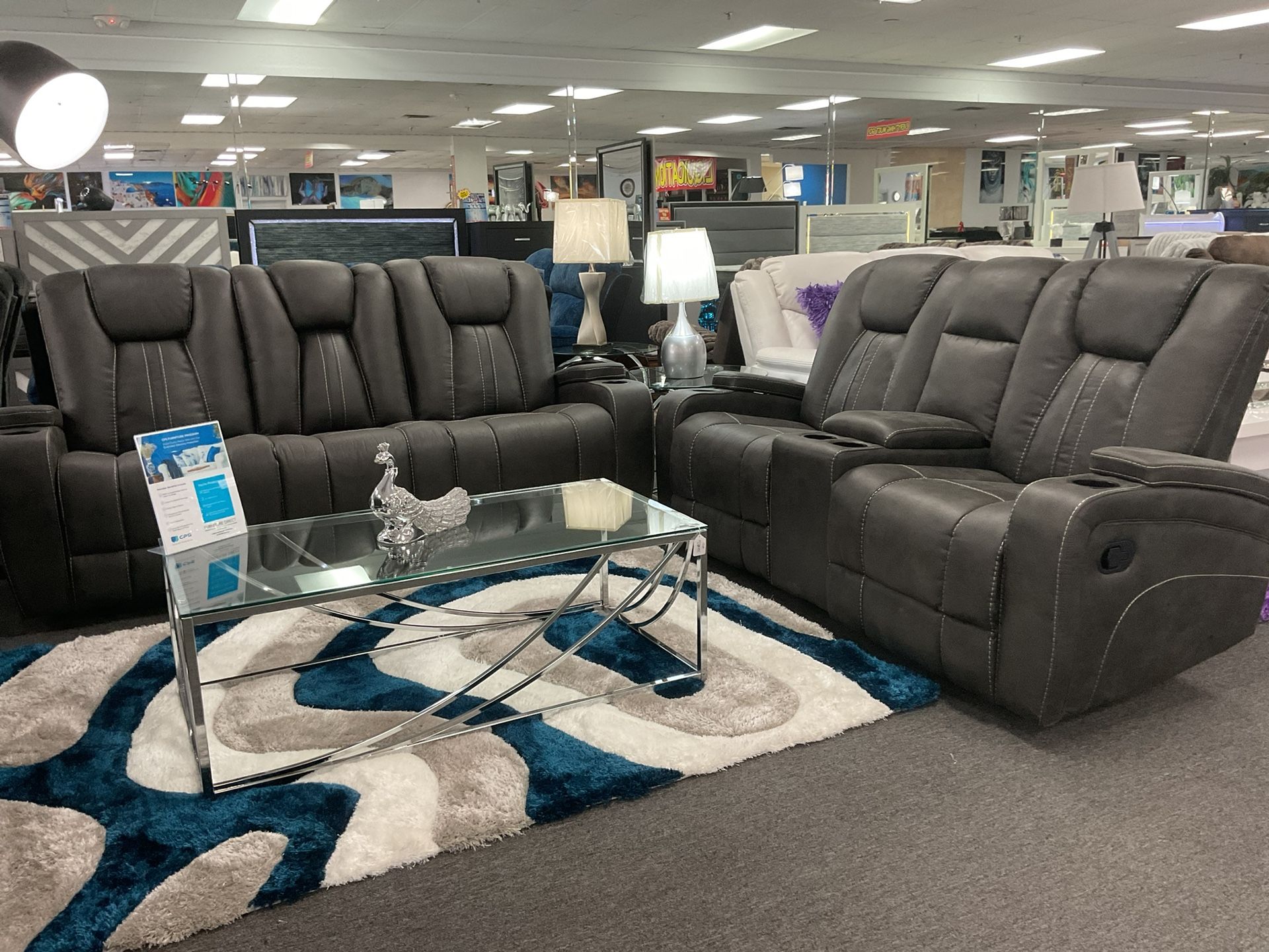 BOGO Sale Sofa & Loveseat Set( BUY THE SOFA GET THE LOVESEAT FREE)