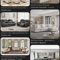 Sofa/ Chaise lounge Or Two Piece Set