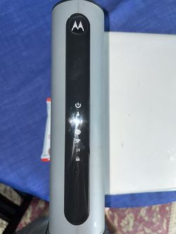 Modem and Wi-Fi router