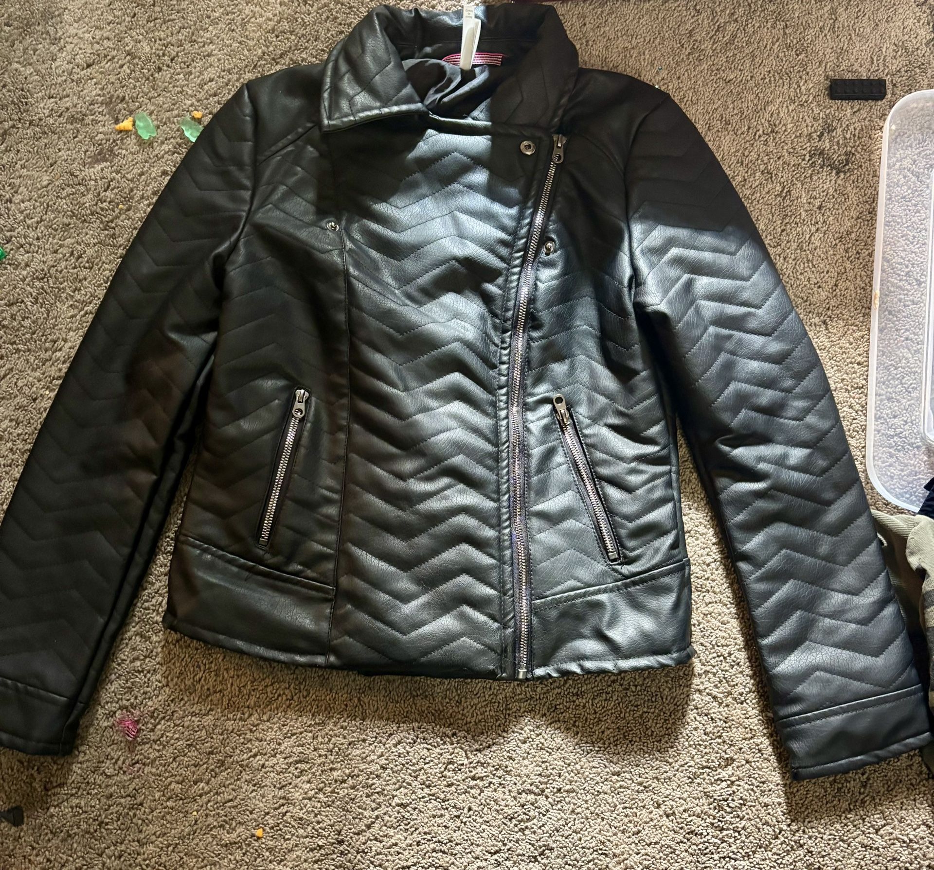 Soft Pleather Jacket