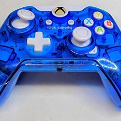 Rock Candy Blue Wired Microsoft Xbox One Controller! ~ With Wire