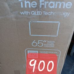 SAMSUNG 65"INCH QLED 4K THE FRAME TV LS03D 