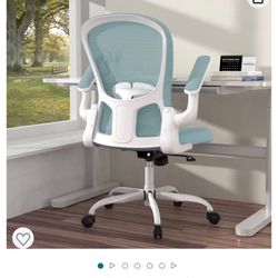 Ergonomic Office Chair, Comfort Swivel Home Office Task Chair, Breathable Mesh Desk Chair, Lumbar Support Computer Chair with Flip-up Arms and Adjusta