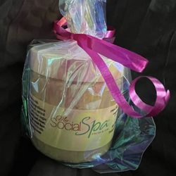 My Social Spa. Vanilla Lavender Sugar Scrub 